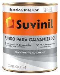 Fundo Preparador P/ Galvanizado Zinco Alumínio Suvinil 900ml